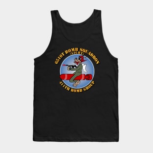 651st BS (Light) - 411th BG w Txt Tank Top